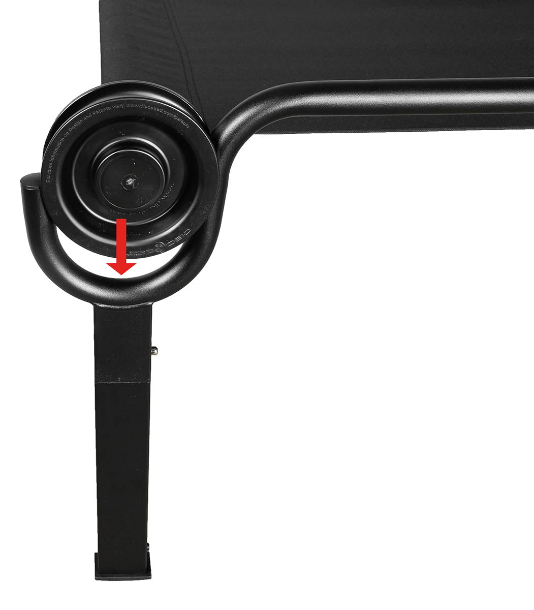Pat de campanie Disc-O-Bed XLT cu buzunar lateral MFH