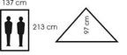 Cort Minipack 2 persoane MFH