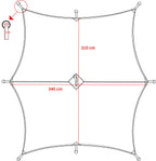 Prelata hexagonala Hexagon-Tarp MFH