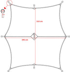 Prelata hexagonala Hexagon-Tarp MFH