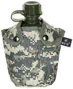 Bidon de apa US 1 l cu husa AT-digital MFH