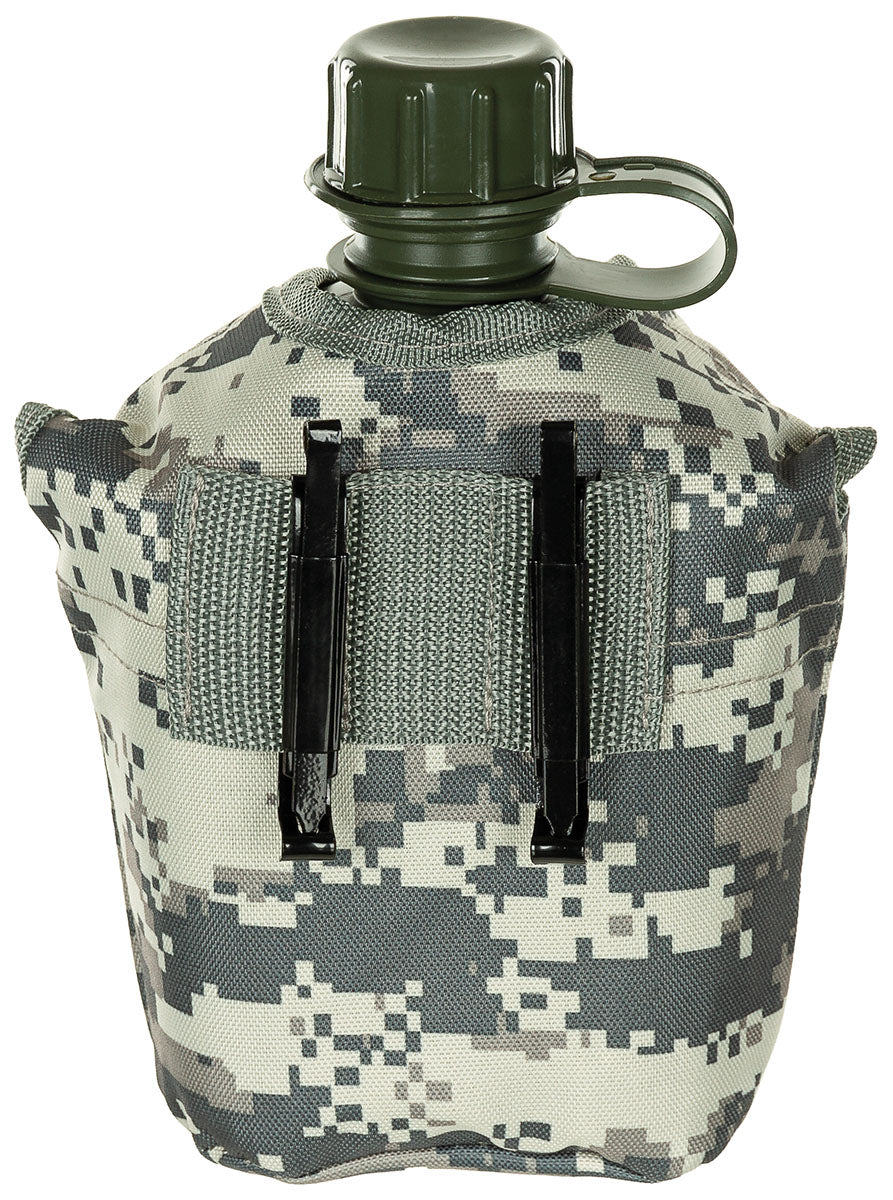 Bidon de apa US 1 l cu husa AT-digital MFH