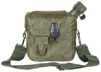 Bidon de apa US Canteen angular 2 Qt cu husa MFH