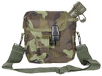 Bidon de apa US Canteen angular 2 Qt cu husa MFH