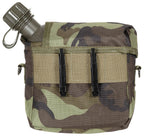 Bidon de apa US Canteen angular 2 Qt cu husa MFH
