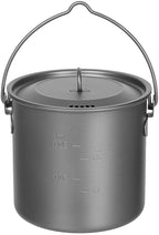 Oala titan 1.1 l cu capac si manere pliabile Fox Outdoor