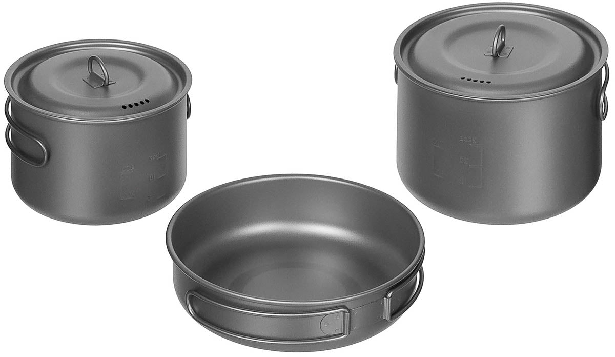 Set gatit titan 5 piese Fox Outdoor