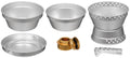 Set gatit Premium din aluminiu cu arzator Fox Outdoor