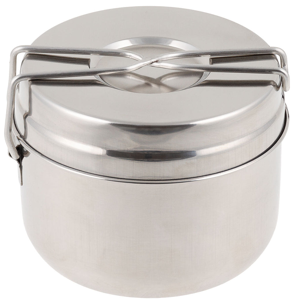 Set gatit CZ Mess Kit inox 3 piese MFH