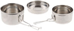 Set gatit CZ Mess Kit inox 3 piese MFH