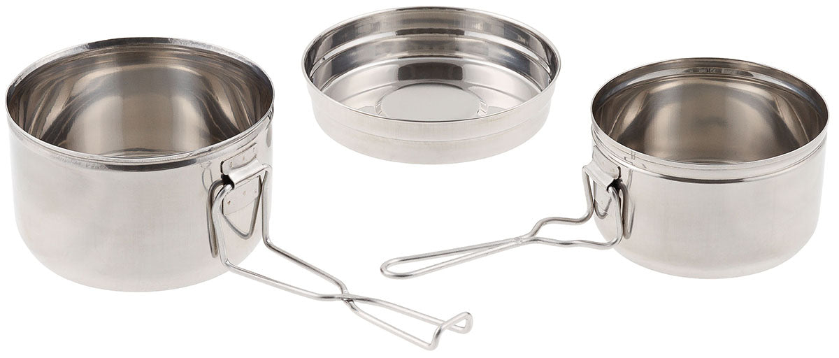 Set gatit CZ Mess Kit inox 3 piese MFH