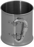 Cana otel inoxidabil cu carabiniera 220 ml Fox Outdoor