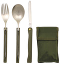 Set tacamuri pliabile Camping OD Green MFH