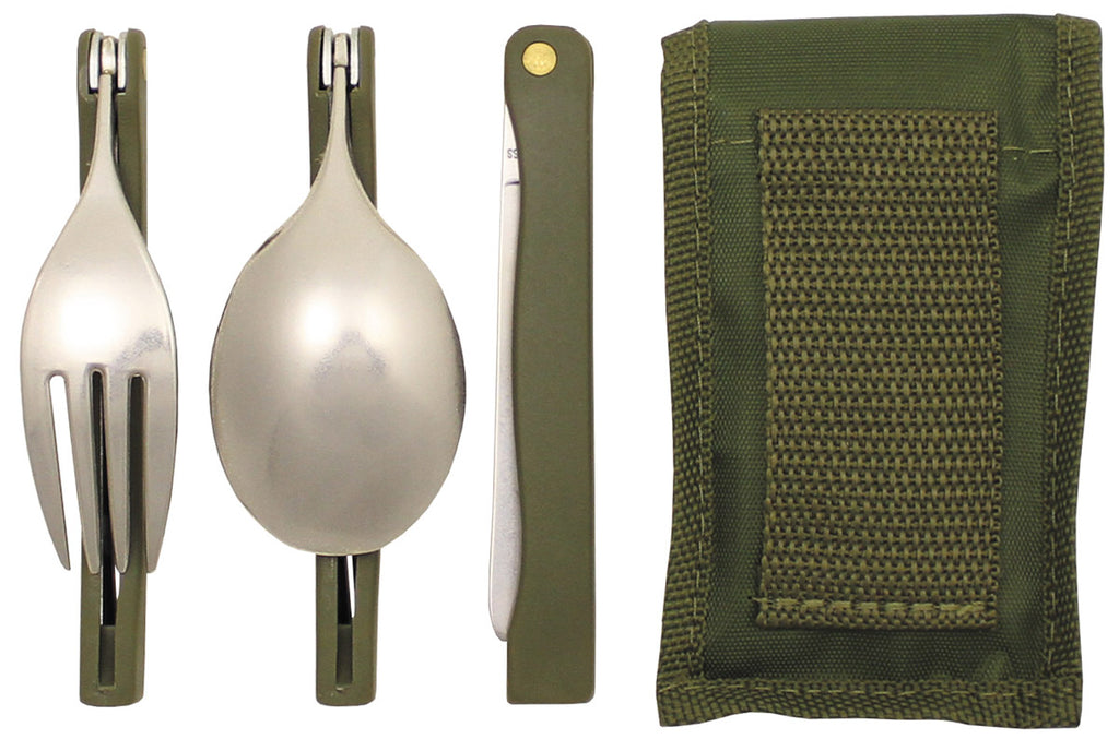 Set tacamuri pliabile Camping OD Green MFH