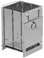 Soba pliabila Rocket Stove mini inox Fox Outdoor