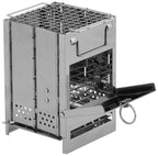Soba pliabila Rocket Stove mini inox Fox Outdoor