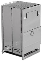Arzator rocket stove pliabil din inox Fox Outdoor