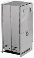 Soba rocket stove pliabila din inox Fox Outdoor