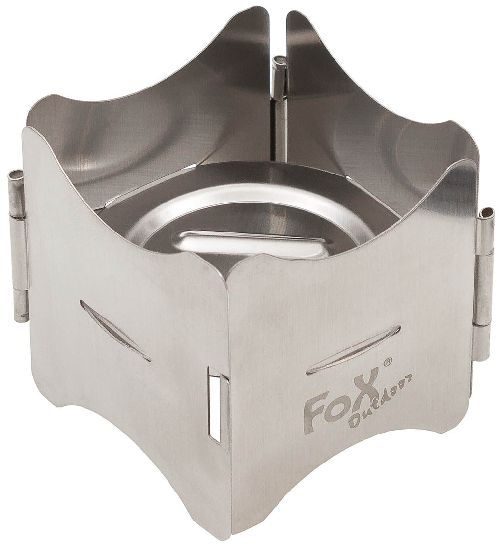Suport de gatit pliabil din otel inoxidabil Fox Outdoor