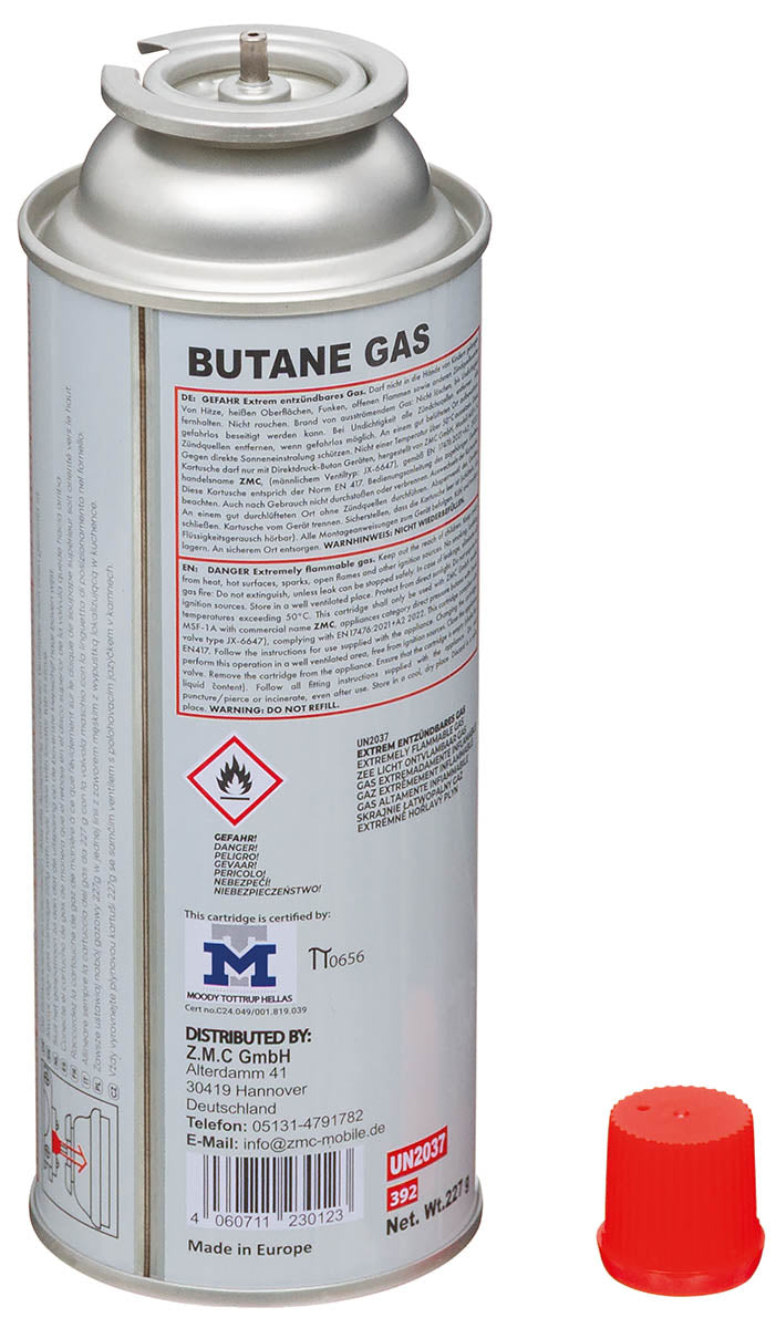Cartus de gaz butan cu valva 227 g MFH