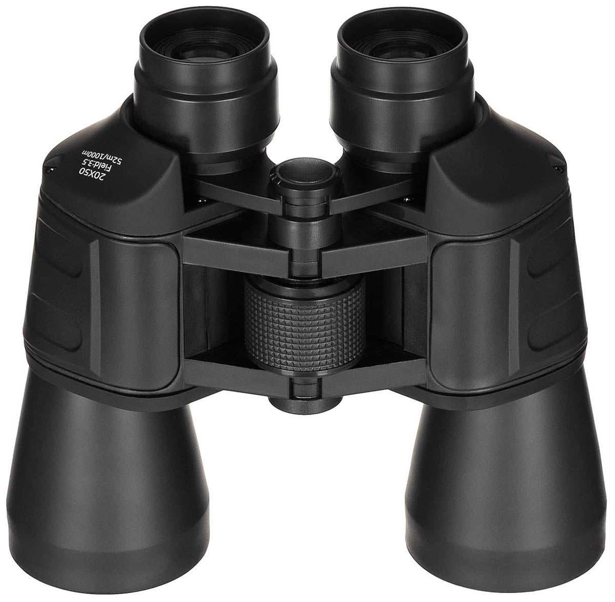 Binoclu pliabil 20x50 MFH negru pentru drumetii