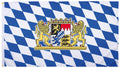 Steag Bavaria cu leu 90x150 cm MFH