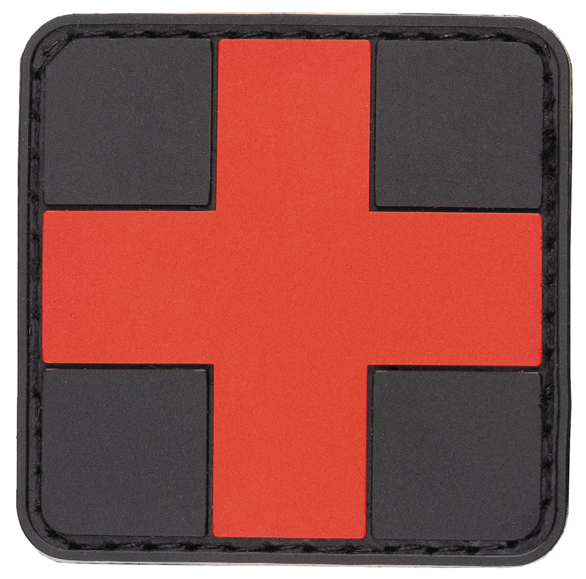 Patch FIRST AID 3D negru-rosu MFH