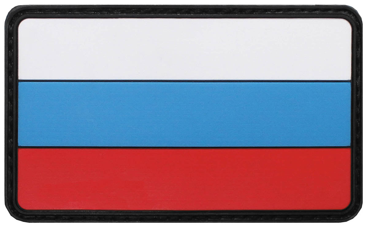 Patch 3D drapel Rusia cu velcro MFH