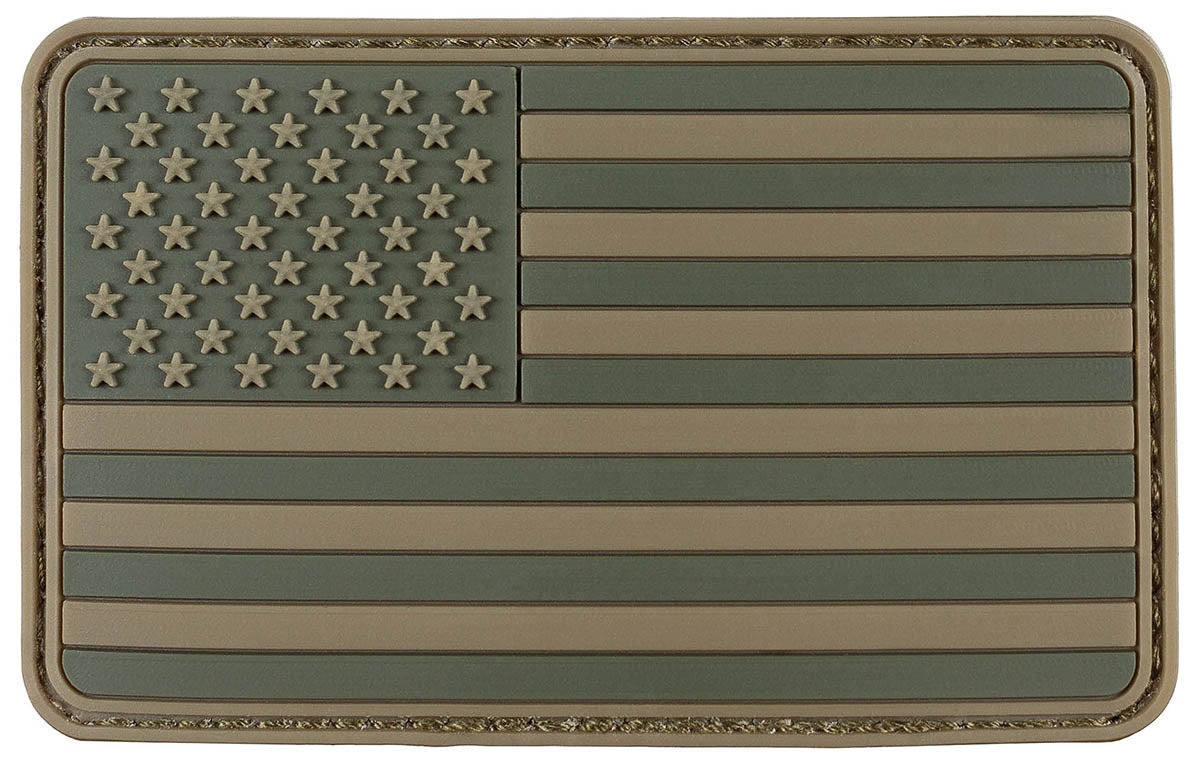 Patch USA 3D OD green MFH