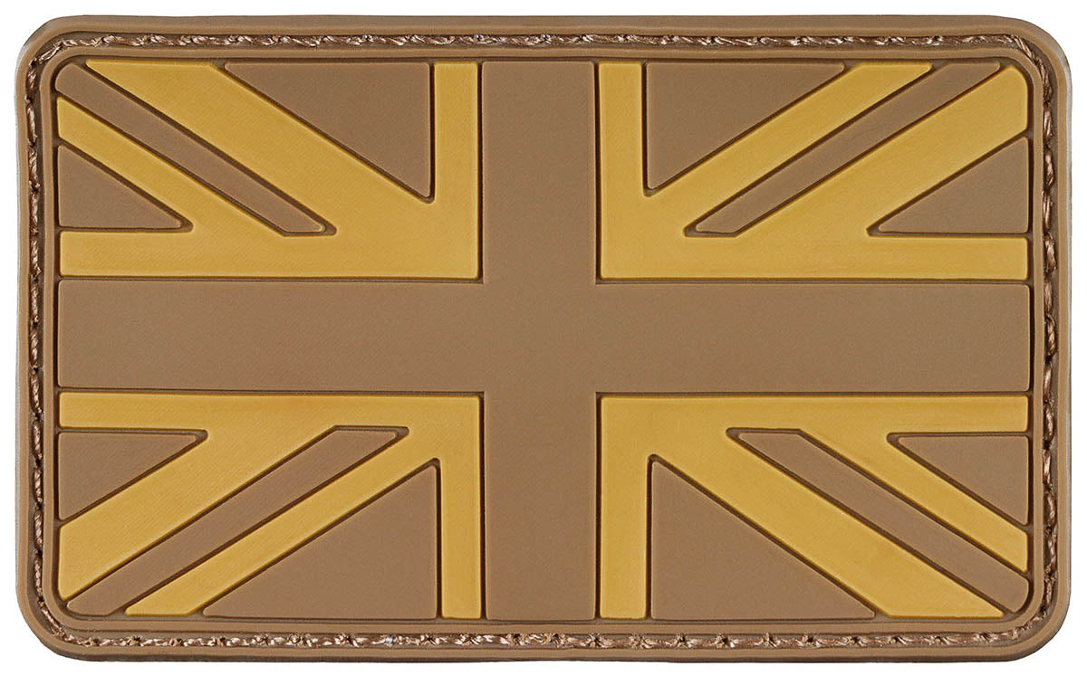 Patch 3D drapel UK desert MFH