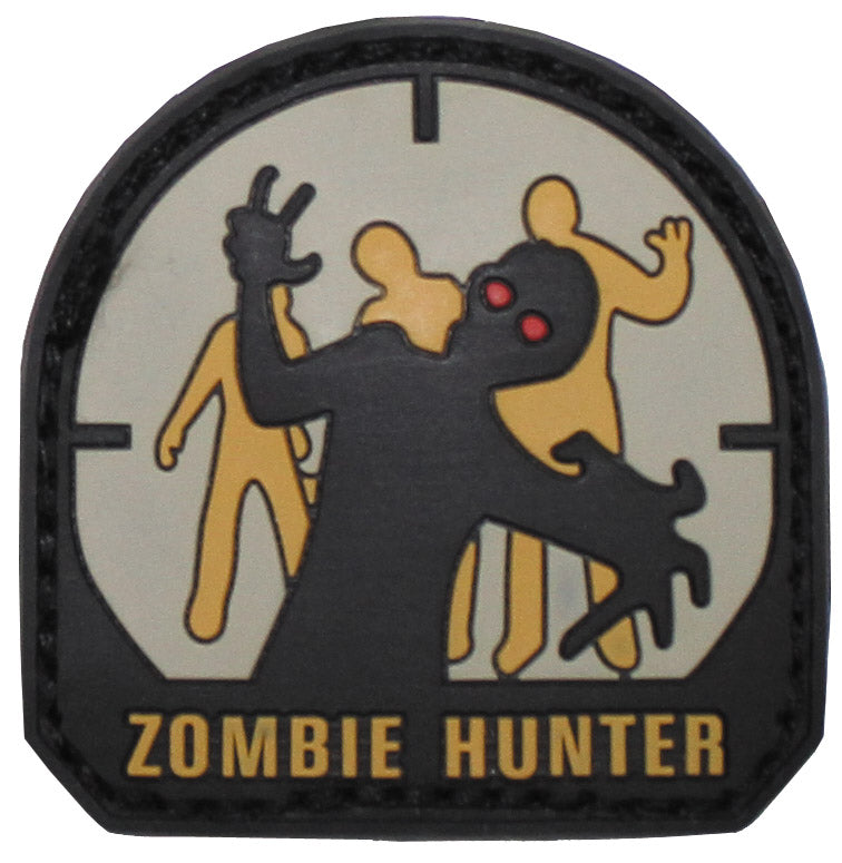 Patch 3D Zombie Hunter cu velcro MFH