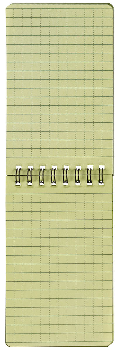 Carnet impermeabil mic cu spirala MFH