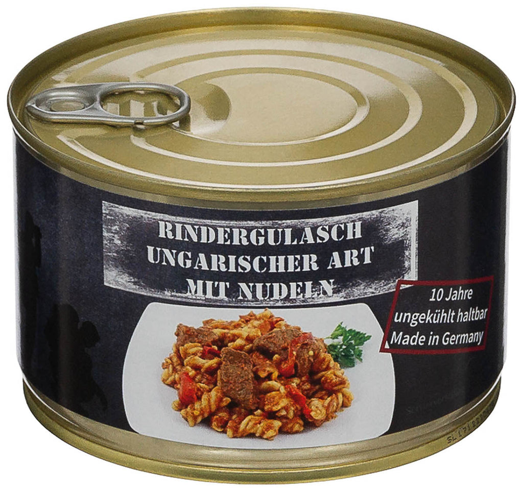 Gulas de vita cu taitei la conserva 400 g, set 12 buc, MFH