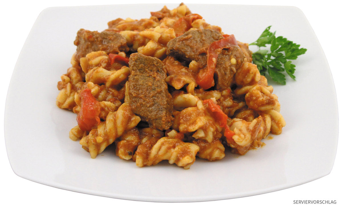 Gulas de vita cu taitei la conserva 400 g, set 12 buc, MFH