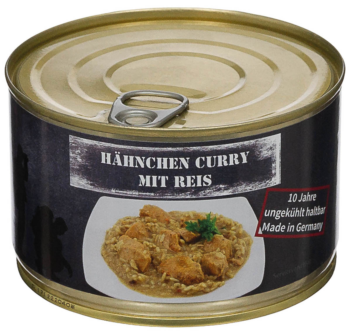 Curry de pui cu orez la conserva 400 g, set 12 buc, MFH