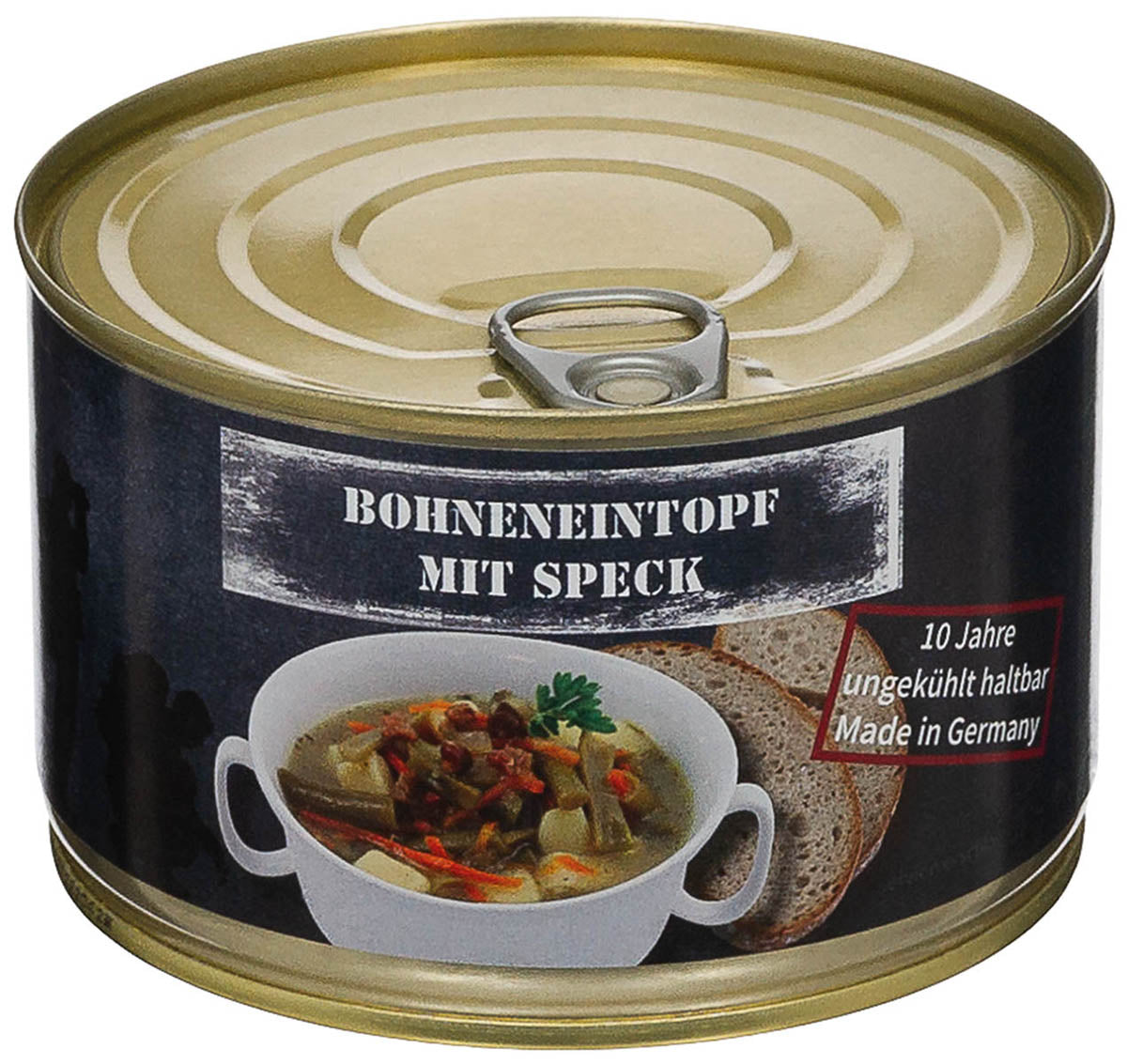 Tocana de fasole cu bacon la conserva 400 g, set 12 buc, MFH