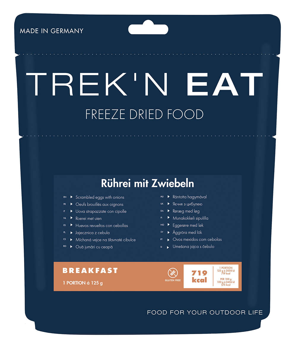 Jumari de oua cu ceapa liofilizate 125 g Trek'n Eat