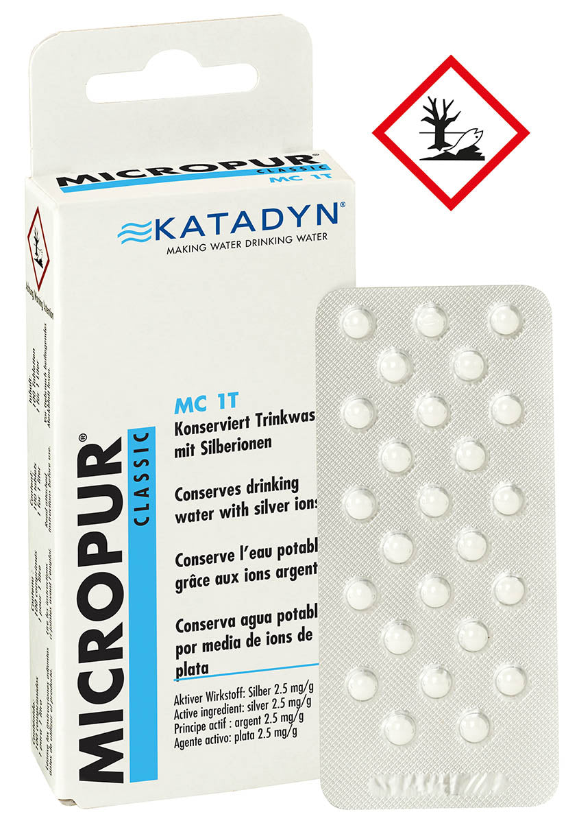 Tablete purificare apa Micropur MC 1T 100 buc Katadyn