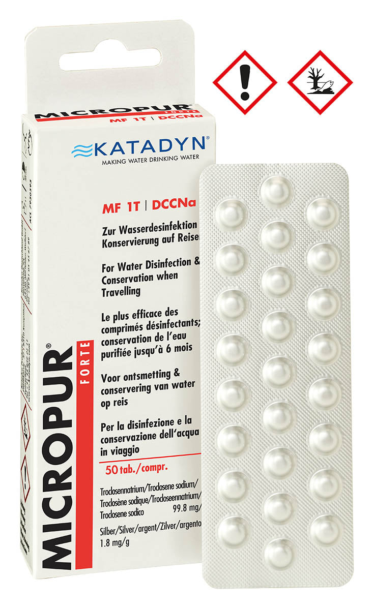 Tablete purificare apa Micropur Forte MF 1T 50 buc Katadyn