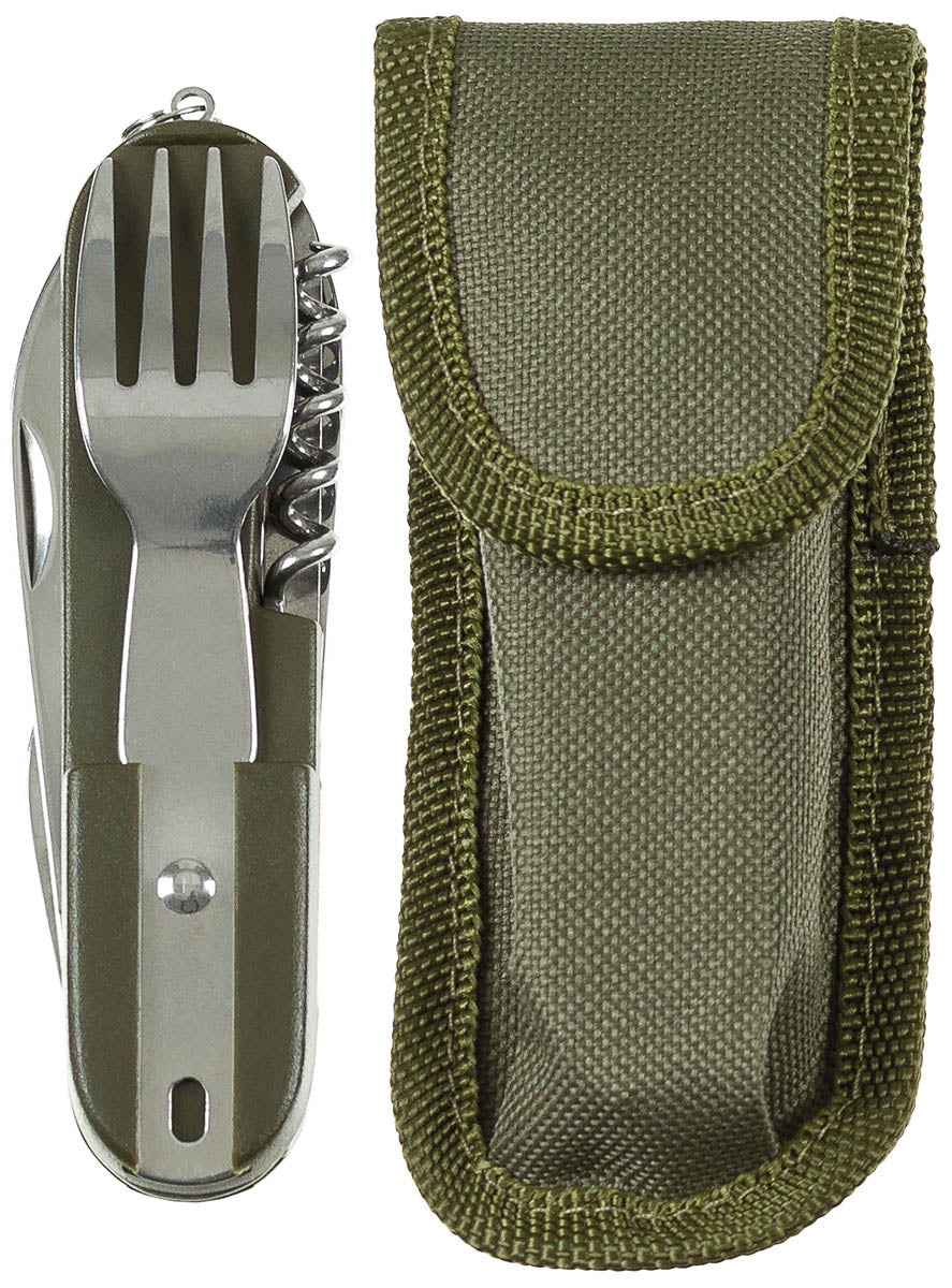 Cutit pliabil multifunctional OD green MFH