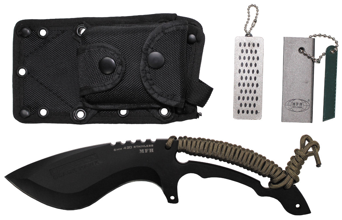 Cutit fix Operation Black Hawk MFH cu teaca