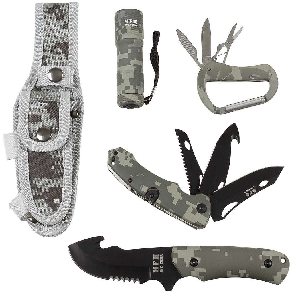 Set cutite AT-digital cu husa MFH