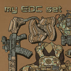 Tricou My EDC M-Tac din bumbac cu elastan