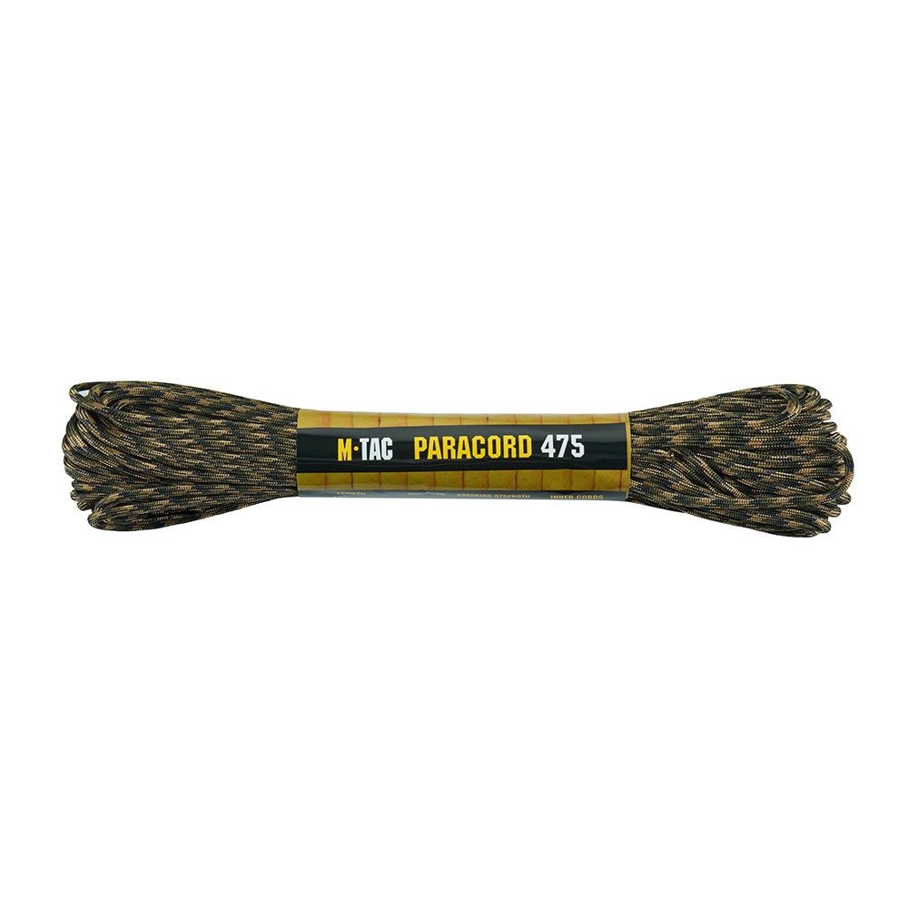 Paracord 475 M-Tac, 15 m, 7 fire, nailon rezistent - Woodland Marpat
