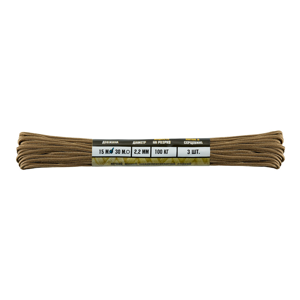 Paracord Minicord 550 tip III 15m M-Tac