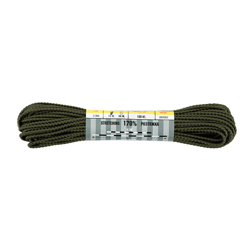 Cordon elastic Shock-Cord 3mm Dragon Skin 15m M-Tac