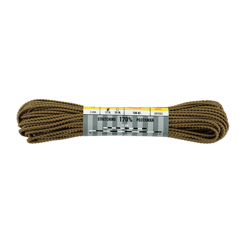 Cordon elastic Shock-Cord 3mm Dragon Skin 15m M-Tac