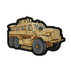 Patch Cougar PVC 3D M-Tac cu prindere Velcro