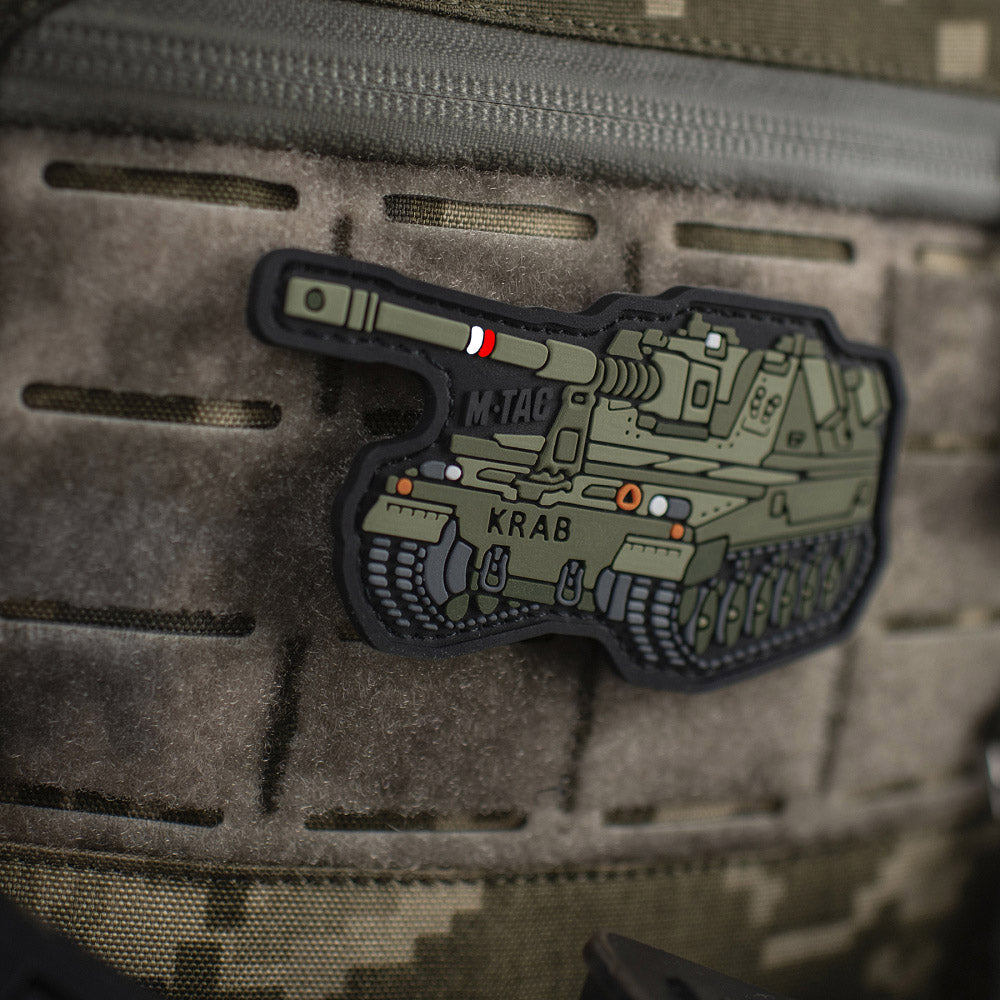 Patch Krab PVC 3D cu velcro M-Tac