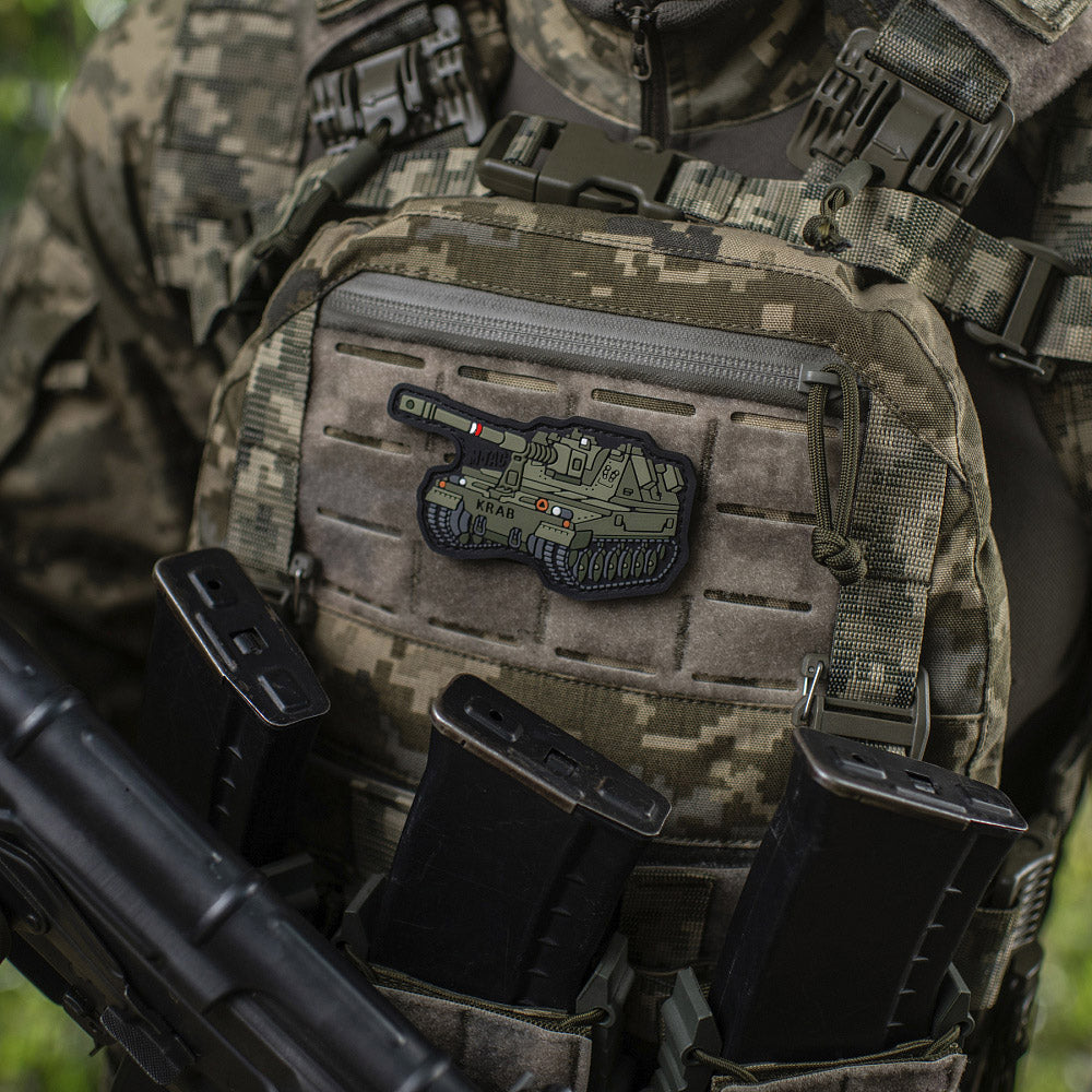 Patch Krab PVC 3D cu velcro M-Tac